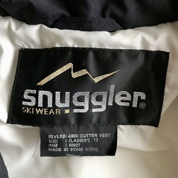 Vintage Snuggler 1980's Retro Puffer Vest Size 12 Large‎ - Picture 5 of 9